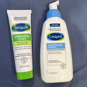 Cetaphil Face Cleanser & Moisturizer Bundle